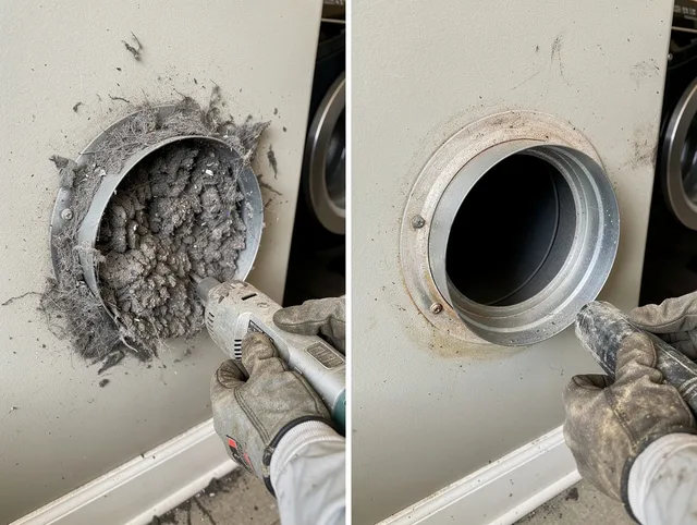 Professional clogged vent cleaning by Apopka Dryer Vent Cleaning in Apopka