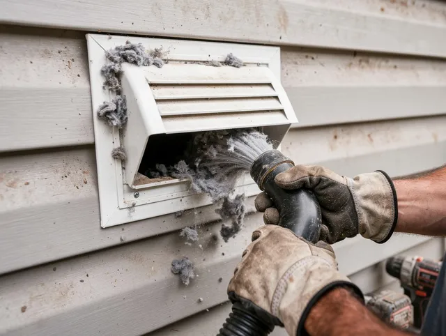 Professional dryer vent cleaning by Apopka Dryer Vent Cleaning in Apopka