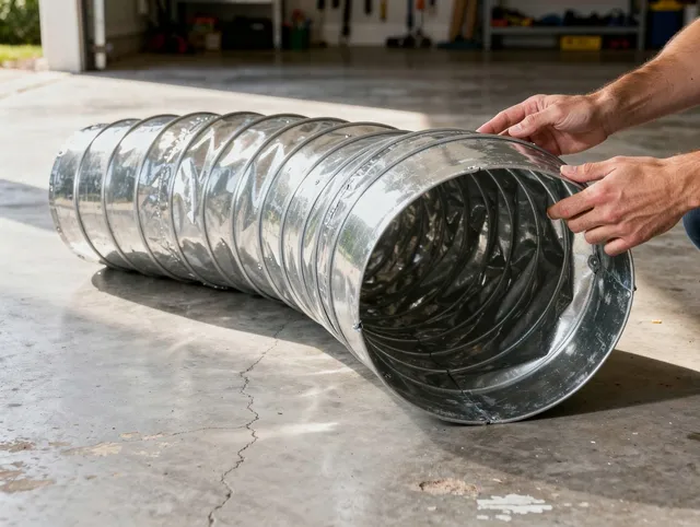 Apopka Dryer Vent Cleaning specialist using advanced equipment for thorough duct cleaning in Apopka
