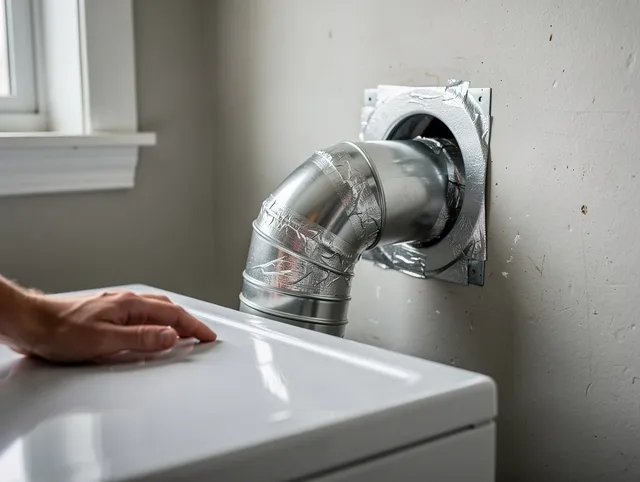 Apopka Dryer Vent Cleaning expert performing professional dryer vent repair and installation in Apopka