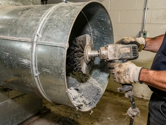 Industrial-grade dryer vent cleaning by Apopka Dryer Vent Cleaning in Apopka