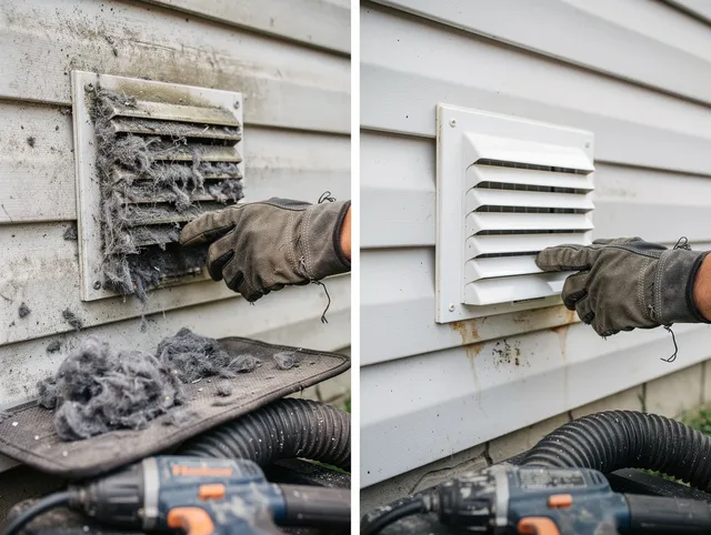 Residential dryer vent cleaning by Apopka Dryer Vent Cleaning in Apopka
